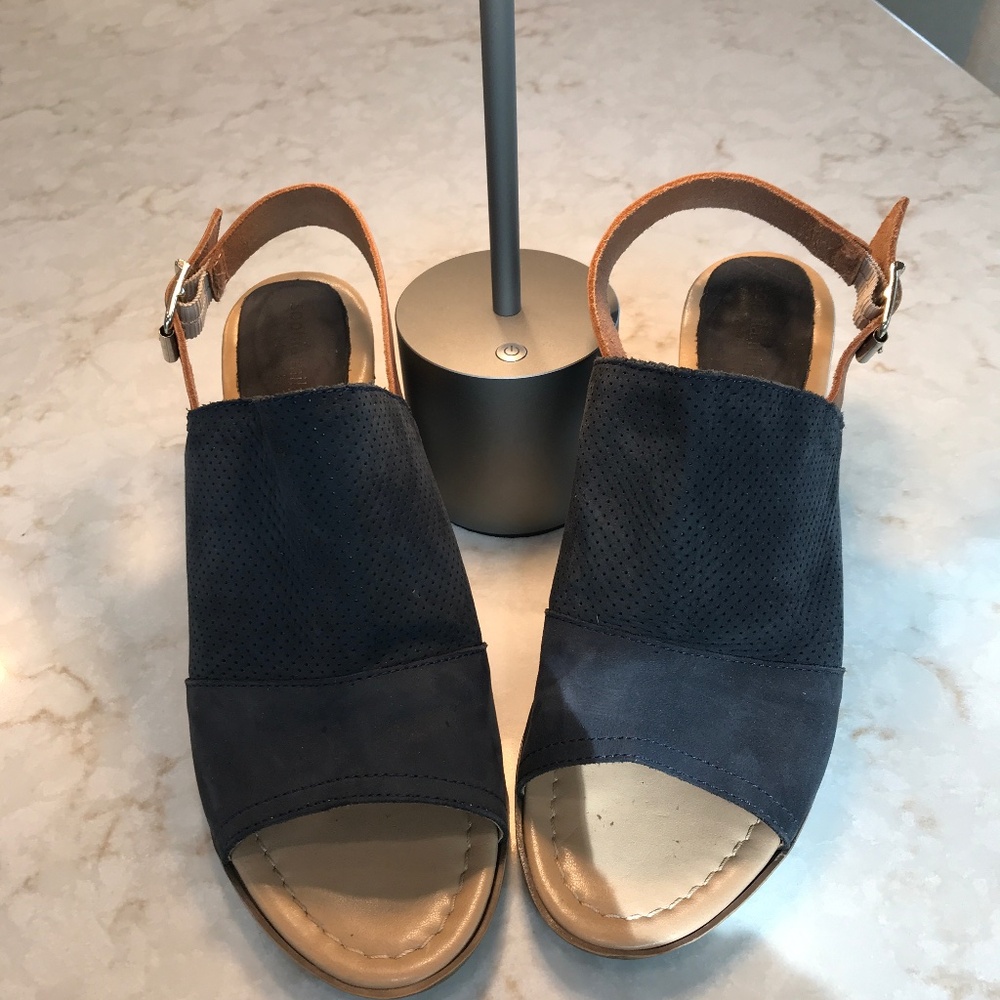 Navy Blue wedges